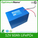 12V 60ah Lithium Battery Pack for Solar Panel System