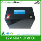 12V 60ah Lithium Iron Phosphate Battery Pack for Solar System
