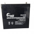 12V55ah Good Quality Sealed Rechargeable AGM Solar Battery
