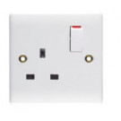 13A Switch Sockets, UK Wall Socket, Bs Wall Socket