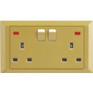 13A Wall Switch, Malaysia Wall Switched Socket