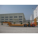 13M Tri-axle Low Bed Semi Trailer