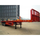 13m 34.5t Tri Axle Flatbed Semi Trailer with Competitive Price