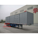13m Tri-Axle Van Transportation Semi Trailer