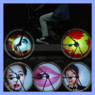 144 LED RGB DIY Colorful Programming Bicycle Wheel Display System Bike Light