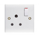 15A Switched Socket, India Wall Socket with Switch
