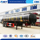 2 Axle 20m3 Bitumen Liquid Tank Semi Trailer