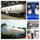 2 Axle 40000liter LPG Semi Trailer