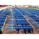 2 Axle Container Semi Trailer with for Ship Use (QDT9352TJZG)