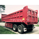 2 Axles Rear Tipping Dump Semi Trailer (QDT9400ZHX)