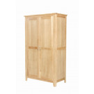 2 Door Wardrobe/Full Hanging Wardrobe/ Solid Oak Wardrobe/Wooden Furniture