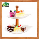 2-Tier Ceramic Dessert Dish