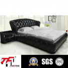 2014 New Design Leather Bed J-18
