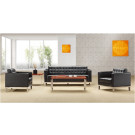 2015 Hot Sale Office Furniture Hy-S017 Leather Sofa