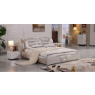 2015 Modern Leather Bed 0868