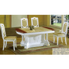 2015 New Design Classic European Style Carved Dining Table with Chairs (TM-6183)