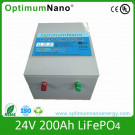 24V 200ah LiFePO4 Battery for UPS, Solar Energy Storage