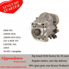 24V Japan Denso Engine Spare Parts Caterpiller Starter (228000-1831)