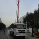 25m Concrete Pump with Boom, Truck Mounted Boom Pump