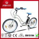 26" Lady Aluminum Engine Alloy Wheels Chopper, Electric Bike Beach Cruiser (TDE01Z-1215)