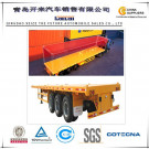 3 Axle 13 Meters Flatbed Container Semitrailer
