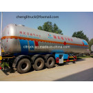 3 Axle 40.5 Cbm LPG Tanker Semi Trailer, Best LPG Tank with Cheap Price