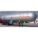 3 Axle 49.6 Cbm LPG Tanker Semi Trailer