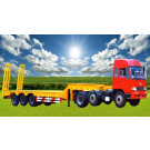3 Axle Low Bed Semi Trailer