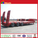 3 Axle Low Flatbed Low Bed Gooseneck Trailer (PLY9825BST)