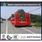 3-Axle Lowbed Semi Trailer Low Bed Trailer