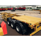 3 Axle Skeleton Container Semi Trailer (QDT9352TJZG)