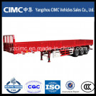 3 Axles 40 Tons 40ft Container Side Wall Semi Trailer with Container Twist Lock