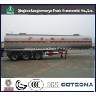 3 Axles 45000L Fuel Oil Tanker Semi Trailer