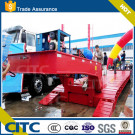 3 Axles 50 Tons Low Bed Semi Trailer with Detached Gooseneck