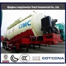 3 Axles Bulk Cement Semi Trailer for Sale