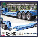3 Axles Detachable Low Bed Semi Trailer