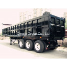 3 Axles Rear Dumping Dump Semi Trailer (QDT9400ZHX)