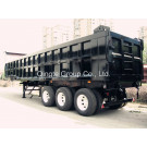 3 Axles Rear Tipping Dump Semi Trailer (QDT9400ZHX)