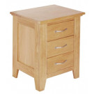 3 Drawer Bedside/Solid Oak Bedside Table/Night Stand/ Wooden Furniture