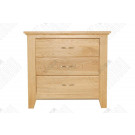 3 Drawer Chest, Oak Drawer Storage (CO2106)