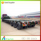 3 Lines 6 Axles 80-120tons Low Bed Semi Trailer