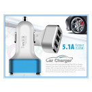 3 USB Ports 5V5.1A Car Charger (CC-049)
