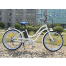 36V Beach Cruiser Electric Bicycle 250W for Lady