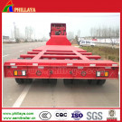 3line 6axles Low Bed Trailer for Heavy Equipment Loading