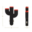 4.2A Cactus 3USB Car Charger (CC-037)
