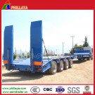 4 Axles Hydraulic Gooseneck Detachable Lowboy Trailer