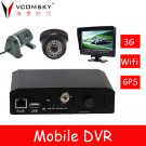 4 Channels of Real Time D1 Video and Audio Recording