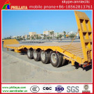 4 Lines 8 Axles Heavy Duty Low Bed Semi Trailer