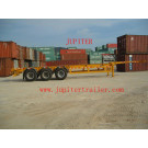 40 Feet Gooseneck Skeleton Three Axle Container Transportation Semi Trailer (FTW9360TJZG)