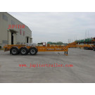 40 Feet Gooseneck Skeleton Three Axle Container Transportation Semi Trailer